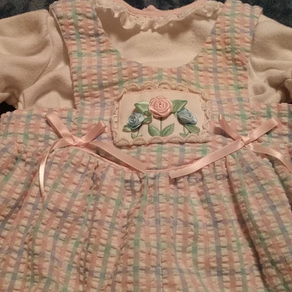 Cute Pink 2 pc Toddler's 3-6M Outfit - Picture 1 of 8